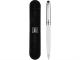 Изображение Ручка-стилус шариковая Antares серебристо-белая, чернила черные