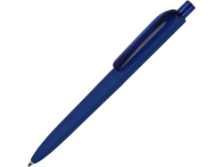 Ручка пластиковая шариковая Prodir DS8 PRR софт-тач cиняя