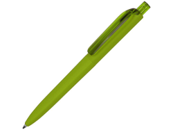 Ручка пластиковая шариковая Prodir DS8 PRR софт-тач лайм