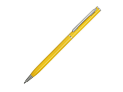 Ручка металлическая шариковая Атриум желтая
