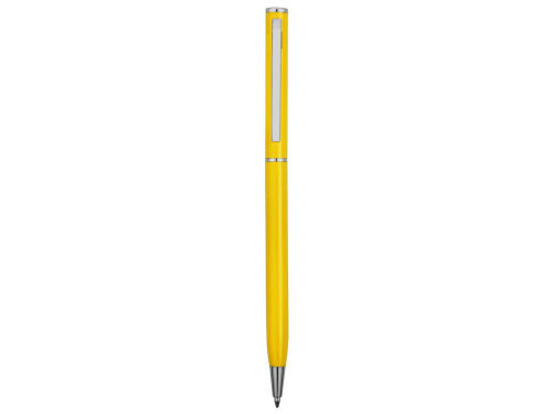 Изображение Ручка металлическая шариковая Атриум желтая