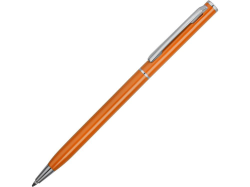 Ручка металлическая шариковая Атриум оранжевая