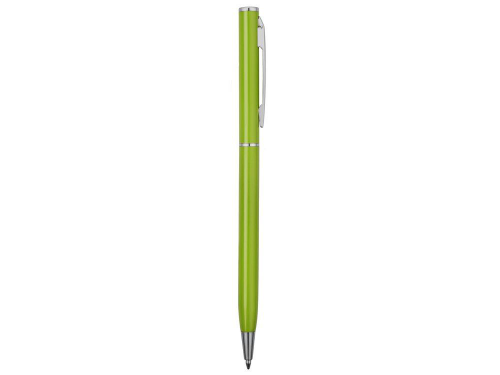 Изображение Ручка металлическая шариковая Атриум зеленое яблоко