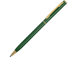 Ручка металлическая шариковая Жако темно-зеленая