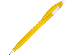 Ручка пластиковая шариковая Астра желтая