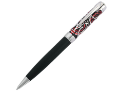 Ручка шариковая L'Esprit черно-красная