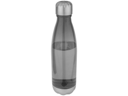 Бутылка спортивная Aqua черный прозрачная