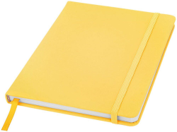 Блокнот А5 Spectrum с линованными страницами желтый
