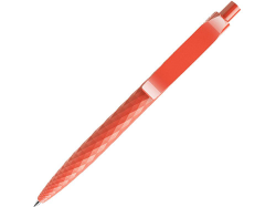 Ручка пластиковая шариковая Prodir QS 01 PRP софт-тач красная