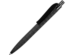 Ручка пластиковая шариковая Prodir QS 01 PRP софт-тач черная