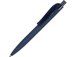 Ручка пластиковая шариковая Prodir QS 01 PRT софт-тач cиняя