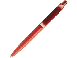 Ручка пластиковая шариковая Prodir QS 01 PRT софт-тач красная