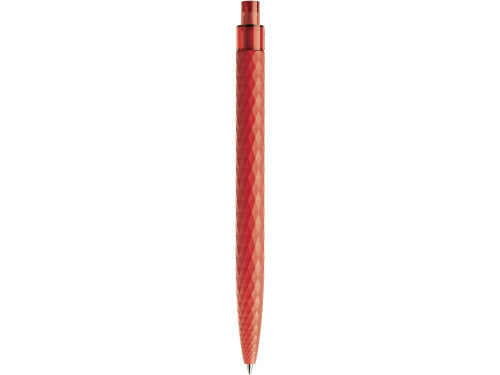 Изображение Ручка пластиковая шариковая Prodir QS 01 PRT софт-тач красная