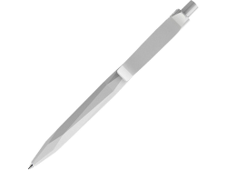 Ручка пластиковая шариковая Prodir QS 20 PRP софт-тач светло-серая
