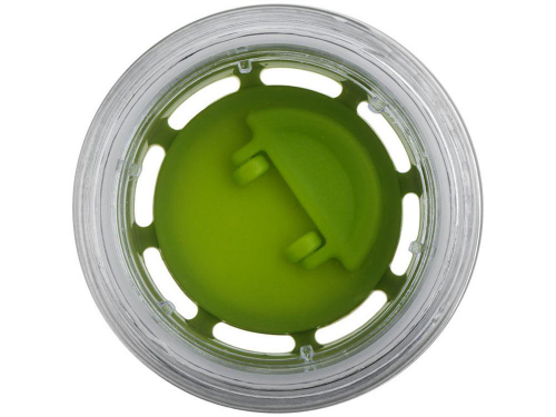 Изображение Бутылка Fruiton прозрачная с зеленой крышкой