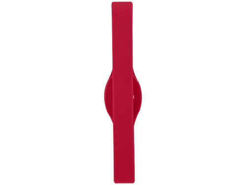 Изображение Силиконовый браслет с многоцветным фонариком красный