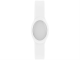 Изображение Силиконовый браслет с многоцветным фонариком белый