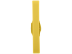 Изображение Силиконовый браслет с многоцветным фонариком желтый