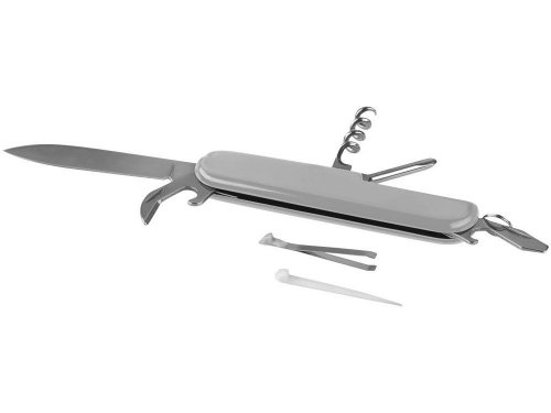 Изображение Карманный 9-ти функциональный нож Emmy серебристый