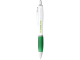 Изображение Ручка пластиковая шариковая Nash бело-зеленая