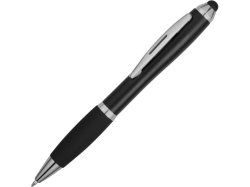 Ручка-стилус с поворотным механизмом Nash черная