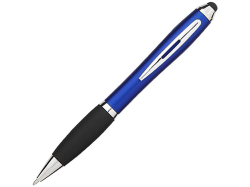 Ручка-стилус шариковая Nash черно-cиняя