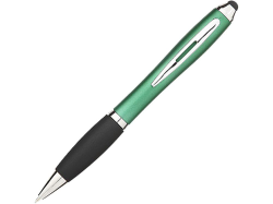 Ручка-стилус Nash черно-зеленая