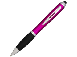 Ручка со стилусом шариковая Nash розовая