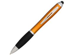 Ручка-стилус шариковая Nash оранжевая
