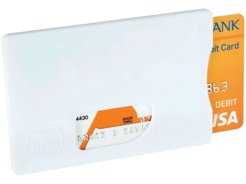 Изображение Защитный RFID чехол для кредитных карт, белый