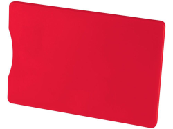 Защитный RFID чехол для кредитных карт красный