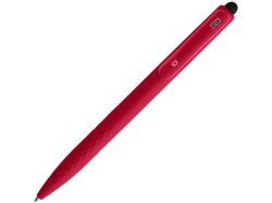 Ручка-стилус шариковая Tri Click Clip красная