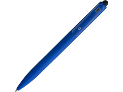 Ручка-стилус шариковая Tri Click Clip темно-cиняя