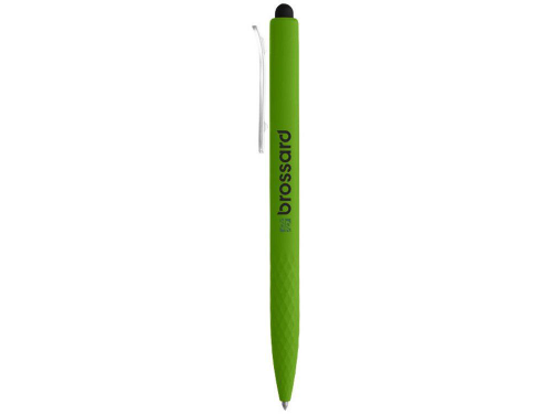 Изображение Ручка-стилус шариковая Tri Click Clip зеленая