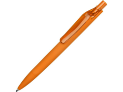 Ручка пластиковая шариковая Prodir DS6 PRR софт-тач оранжевая
