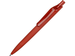 Ручка пластиковая шариковая Prodir DS6 PRR софт-тач красная