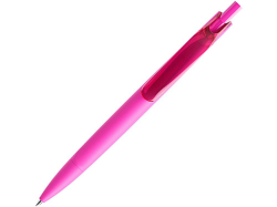 Ручка пластиковая шариковая Prodir DS6 PRR софт-тач розовая