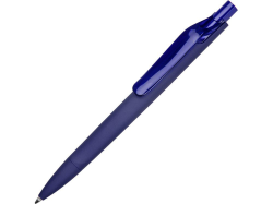 Ручка пластиковая шариковая Prodir DS6 PRR софт-тач cиняя
