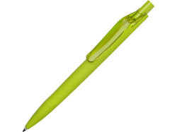 Ручка пластиковая шариковая Prodir DS6 PRR софт-тач лайм