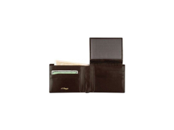 Бумажник Ligne D коричневый, натуральная кожа