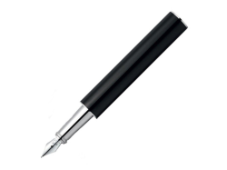 Ручка перьевая Mon Dupont черная, палладий
