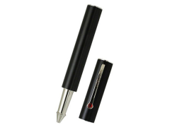 Ручка роллер Mon Dupont черная, палладий