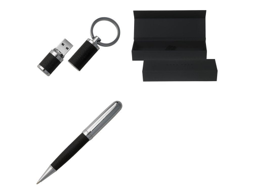 Изображение Подарочный набор: USB-флешка на 16 Гб, ручка шариковая