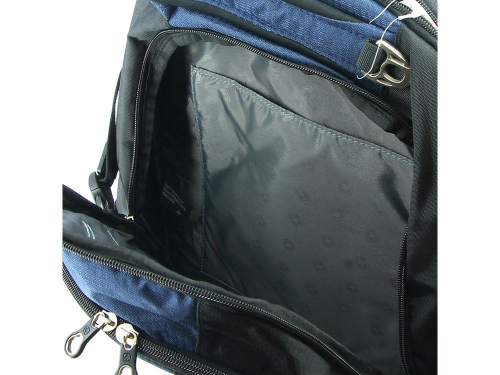 Изображение Рюкзак с отделением для ноутбука 15 черно-синий, размер 360x190