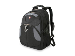 Рюкзак с отделением для ноутбука 15', 340х190, серый, полиэстер