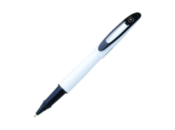 Ручка шариковая Actuel бело-черная