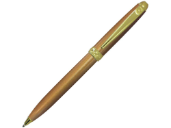 Ручка шариковая с поворотным механизмом Eco золотистая