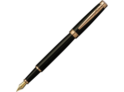 Ручка перьевая Luxor черно-золотистая