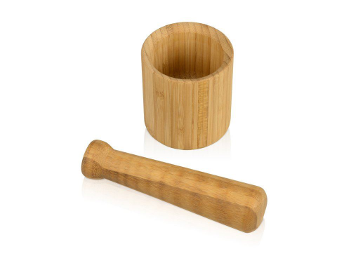 Изображение Ступка для специй бамбуковая