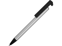 Ручка-подставка шариковая Кипер Металл серебристая